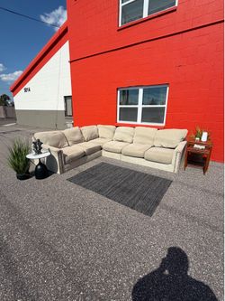 Large L-Shaped Sectional Sofa