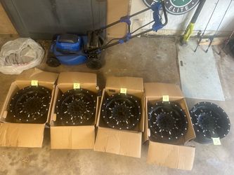 Set of 5 Fuel Krank 17x9