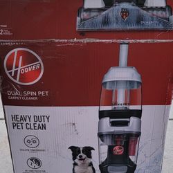 New Hoover Heavy Dual Spin Pet Carpet Cleaner