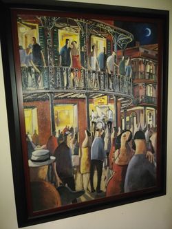 Burboun street painting