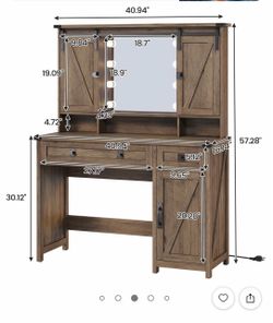 Vanity desk /coffee bar