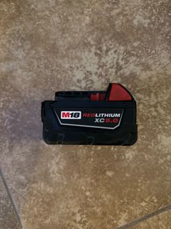Milwaukee M18 5.0 XC Battery