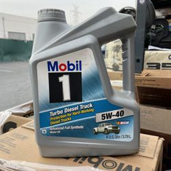 Mobil 1 5w40 Turbo Diesel Truck  Gallon 