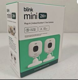 NEW Blink Mini Indoor Plug-In Live HD Smart Security Camera