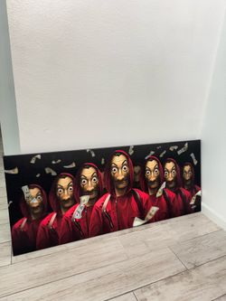 Money Heist Canvas 60 x 24