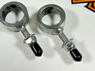 05-22 Harley Davidson Sportster 883/1200 Rear Fork Swingarm Axle & Belt Adjusters.OBO. SM9KNT0596