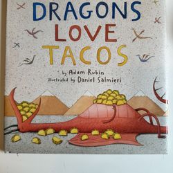 Hardcover Dragons Love Tacos
