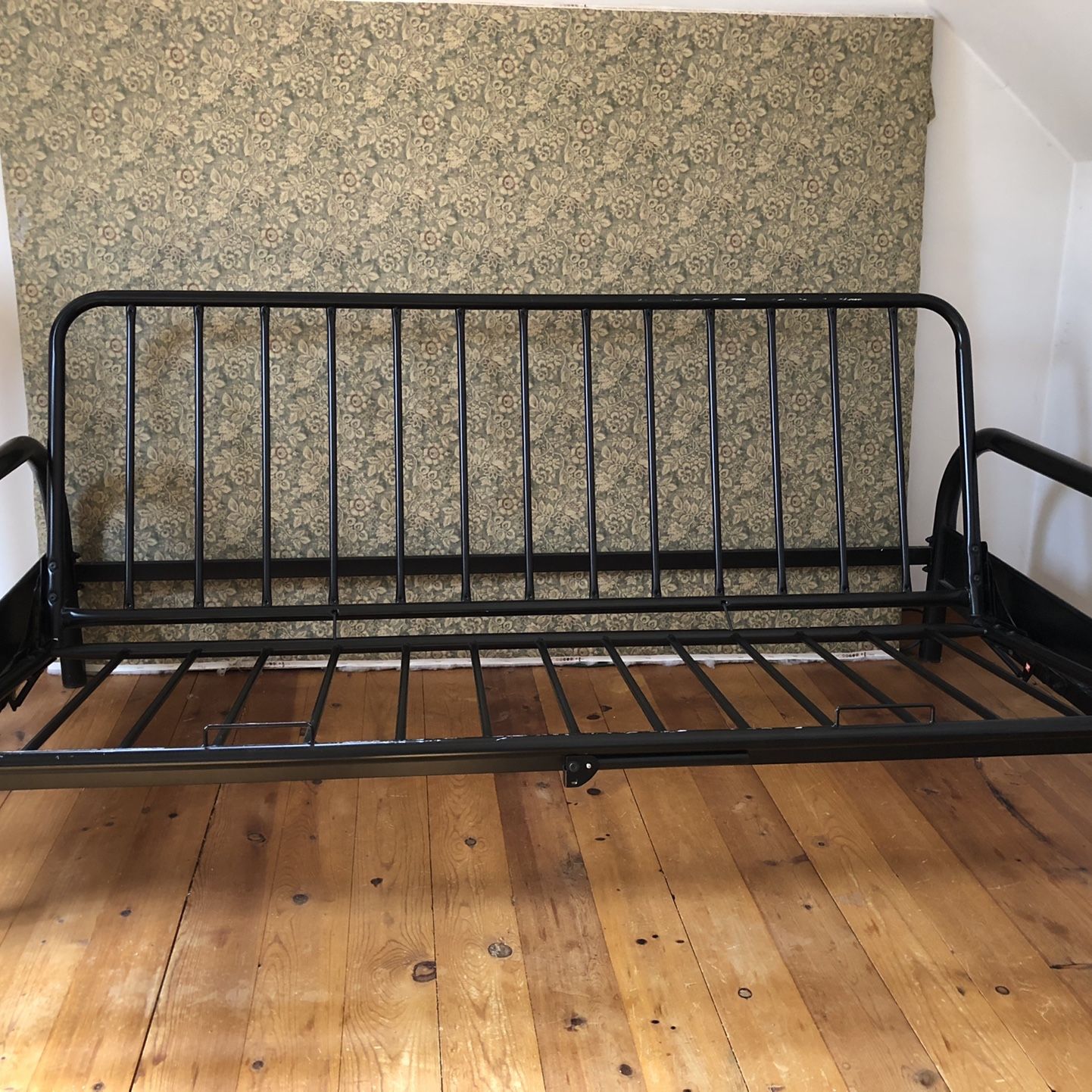 Black Metal Futon Frame - MAKE YOUR BEST OFFER