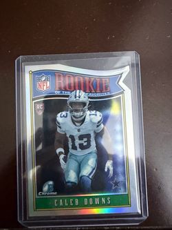 Caleb Downs Bowman Chrome NFL Rookie Card