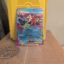 Mega starmie ex 021 perfect order pokemon card