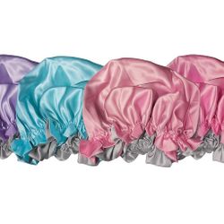 Good Quality Satin Reversible Hair Bonnets 