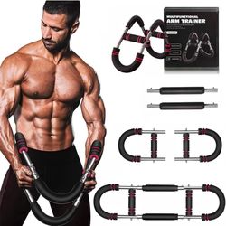 Twister Arm Trainer, Adjustable Chest Workout Equipment for Men & Women, Home Gym Strength Trainer, Muscle Builder & Strength Training for Arms, Chest
