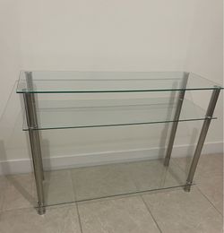 Glass Console Table - Excellent condition