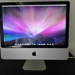 Silver iMac Mac