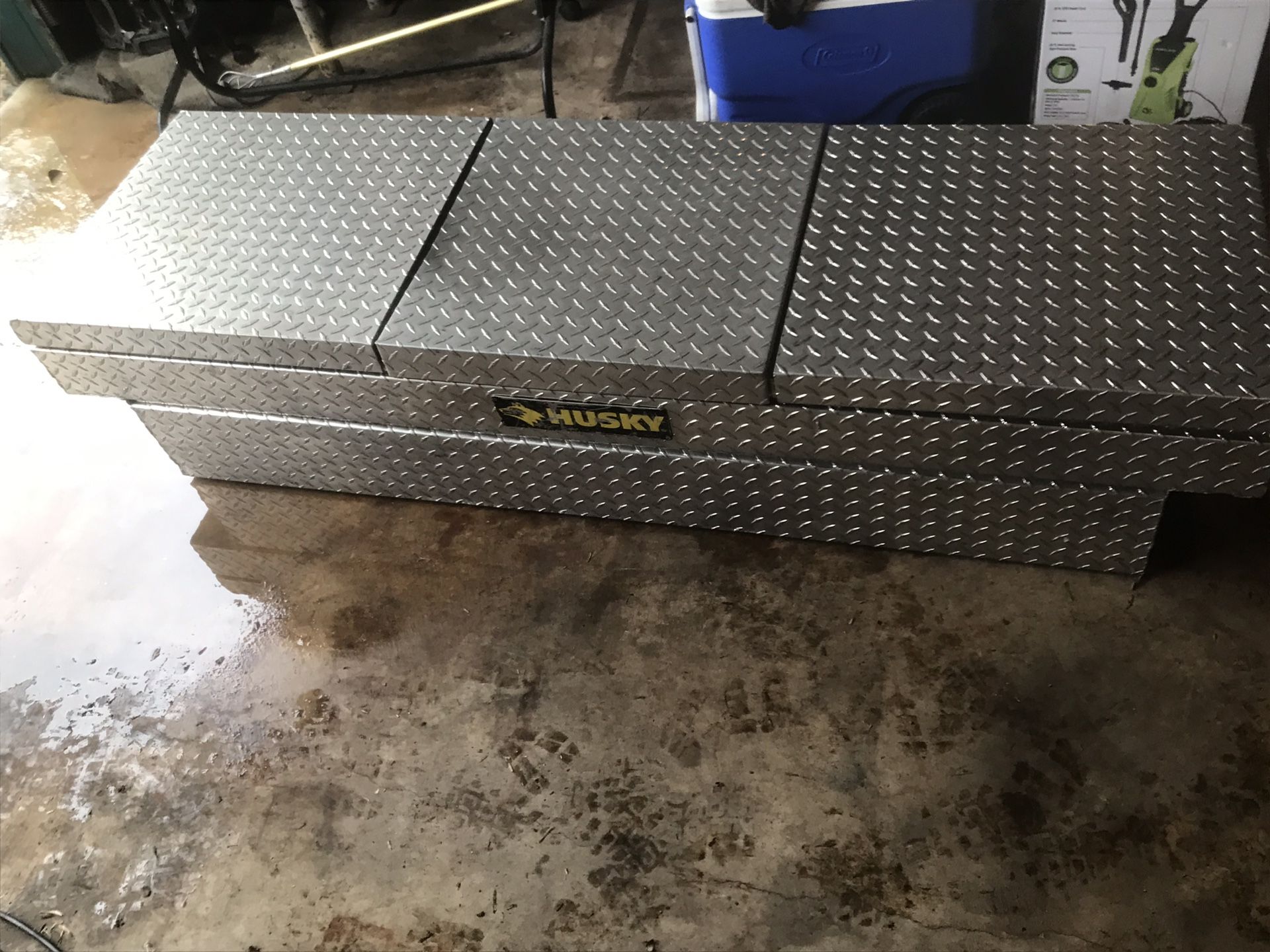 Husky aluminum truck tool box $100 OBO