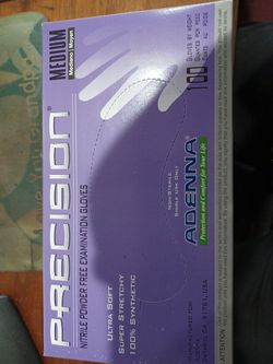 Nitrile Gloves Adenna, Size M, 100 GLOVES IN BOX