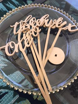 Wedding Table Numbers One Their Twelve