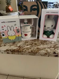 Starbucks Miffy Plush + Mug