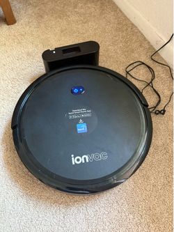 IonVac SmartClean 2000 robot vacuum features Wi-Fi connectivity and app control for smart home management