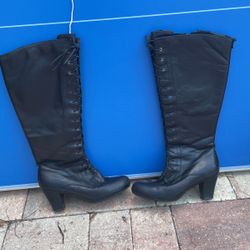 High Heeled Boots Clarks Active Air Sz 8