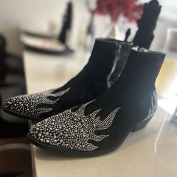 SOSO Botas Vaqueras Nenuina Leather! 🖤✨