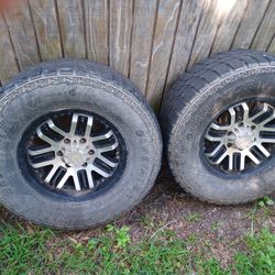 2 17" By 12.50×33 Wheels & Tires