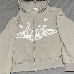 Broken Planets Zip Up