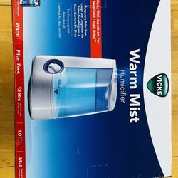 Vicks Warm Mist Humidifier 1 Gallon 