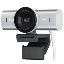 Logitech MX Brio Ultra HD 4K Streaming Webcam Pale Grey 