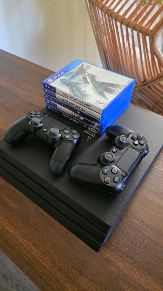 PS4 Pro w/ Accessories!