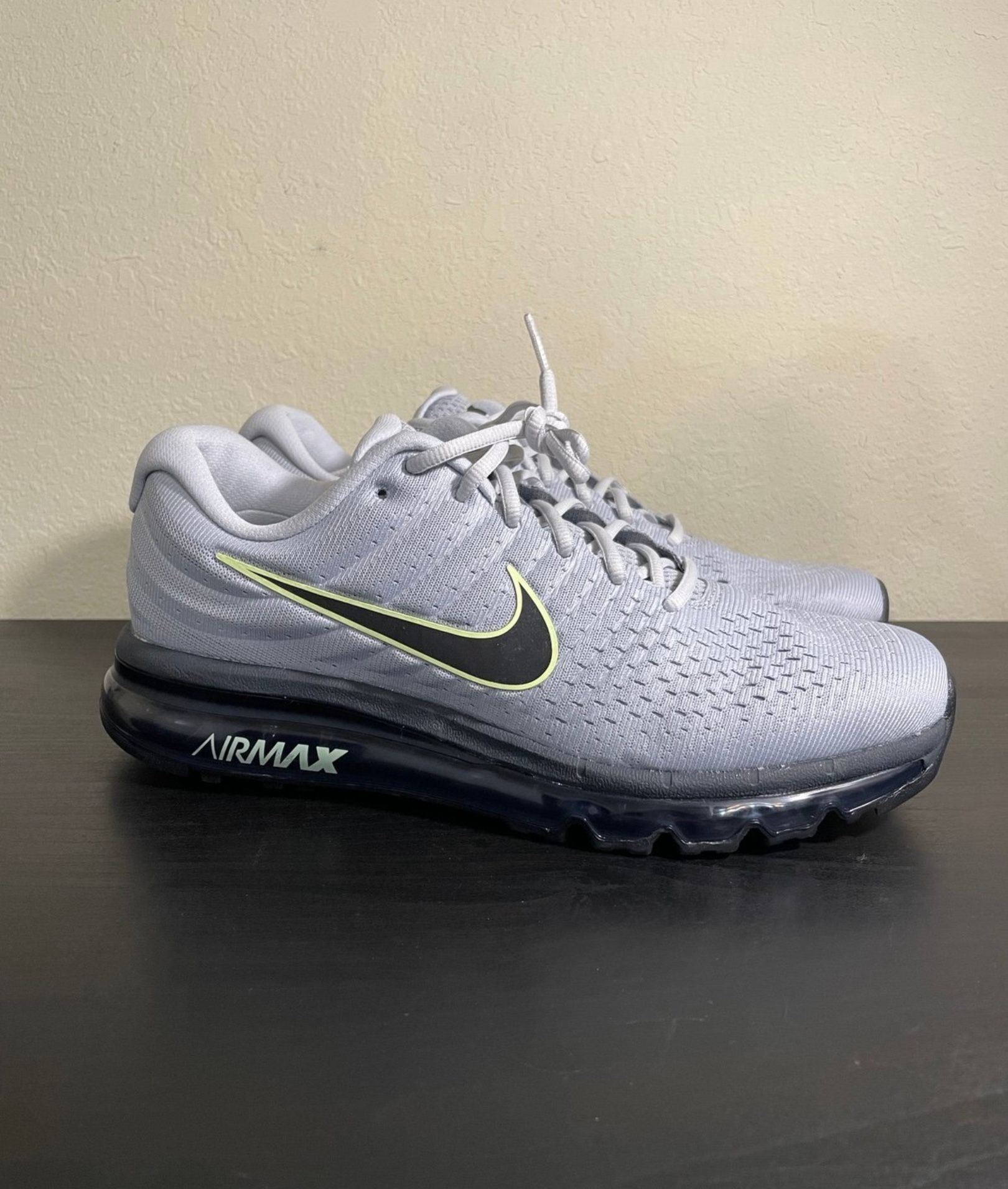 Nike Air Max 2017 Wolf Grey Black Men’s Size 10.5