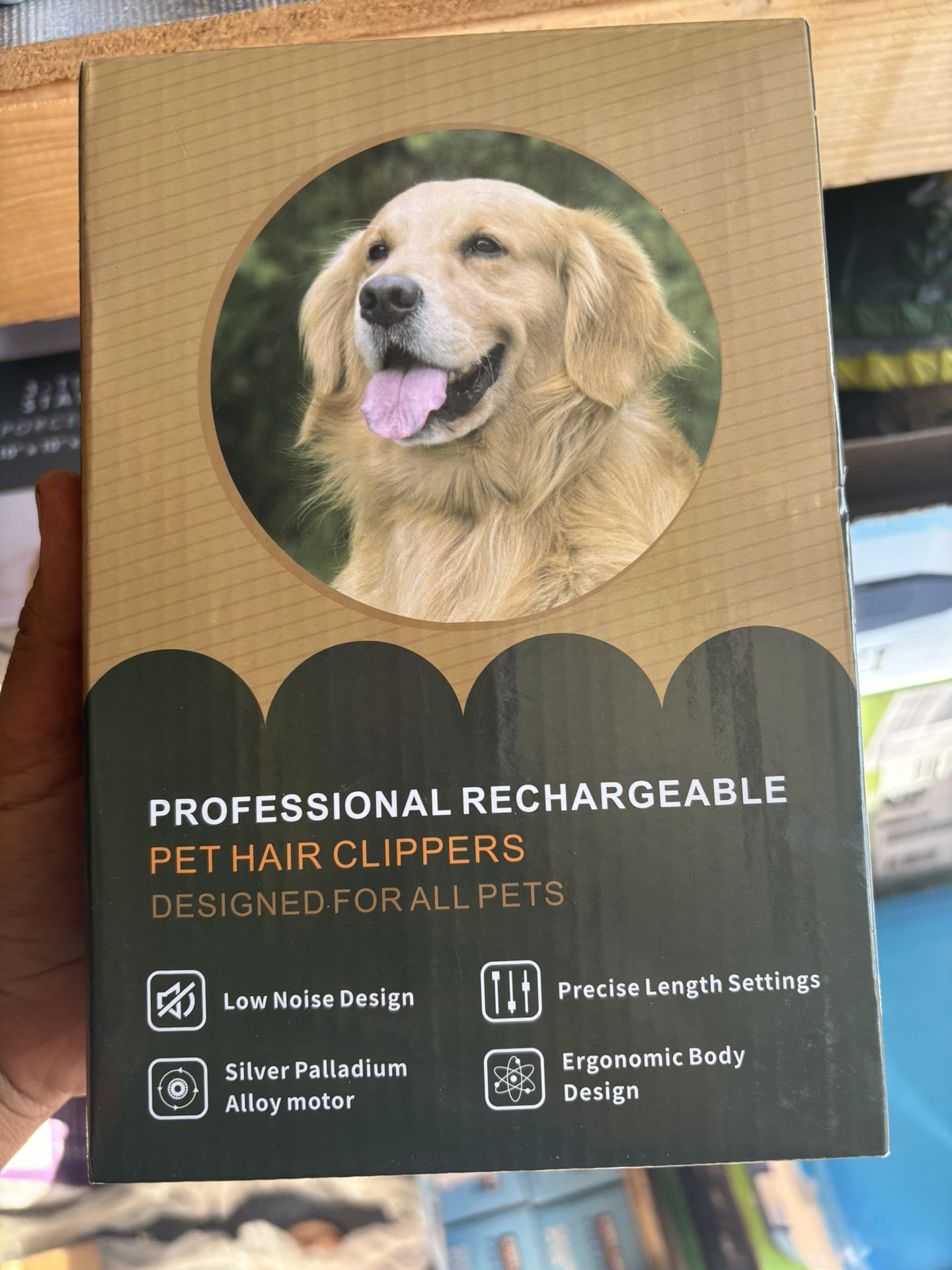 New Rechargeable Pet Clippers