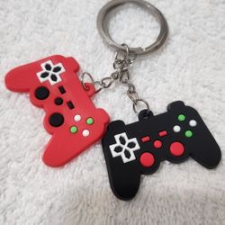 Playstation Keychains (2pcs Red/black)