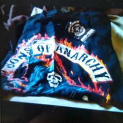 OFFICIAL ROAD GEAR SONS OF ANARCHY T-SHIRT 