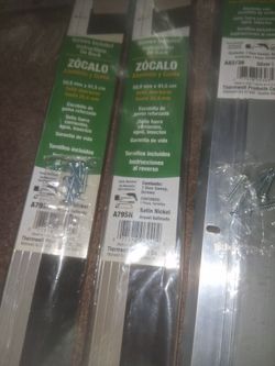 Door sweeps.  15 each