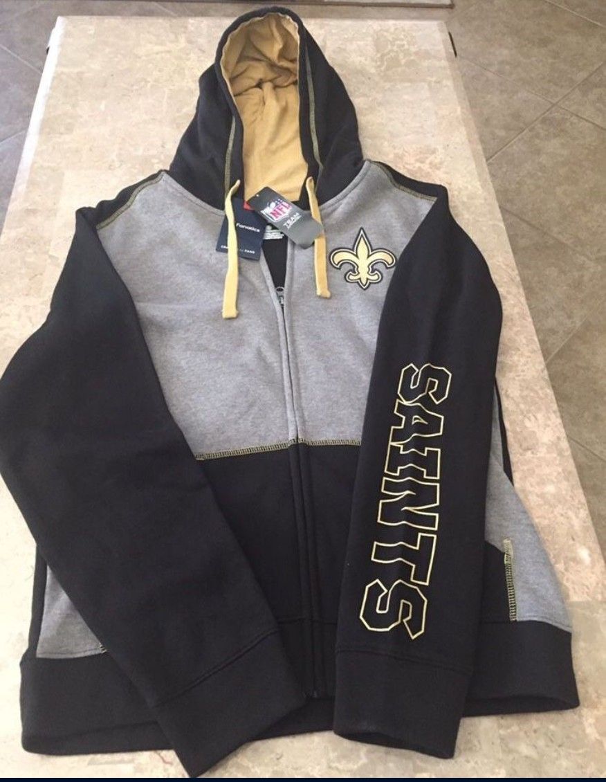 New Orleans Saints hoodie for Sale in Burlington, WA - OfferUp  New  orleans saints, New orleans saints football, New orleans saints logo