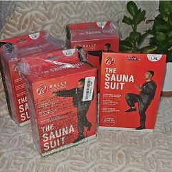 4 Brand New Men's Xl Sauna Suits