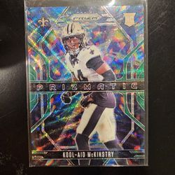 KOOL-AID MINISTRY SAINTS PRIZMATIC ROOKIE PRIZM PANINI NFL SPORTS CARD!
