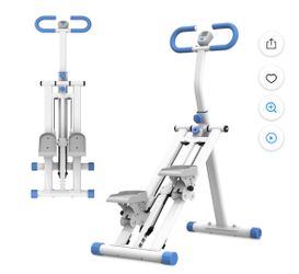 COMPACT PORTABLE STAIR STEPPER EXERCISE MACHINE