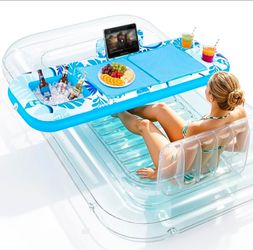 Pool float try