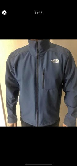 New men blue the north face apex bionic soft shell jackets