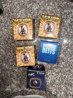 Dodgers World Series Championship Ring Kershaw, Ohtani, Mookie, 81’ Venezuela