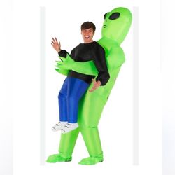 MORPH COSTUMES Inflatable Blow Up Pick me up Alien Halloween costume Adult size