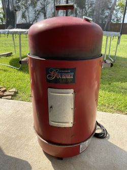 Brinkmann red electric smoker discount