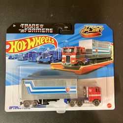 Hot Wheels Transformers Track Fleet OPTIMUS PRIME