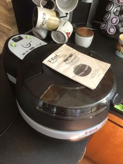 fal ActiFry Air Fryer with Ceramic Nonstick Dishwasher Safe Pan, Air Fryer Cookbook, Low Fat, 2.2 Pounds, Black Amazon's Choice