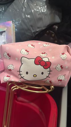 Hello kitty makeup bag