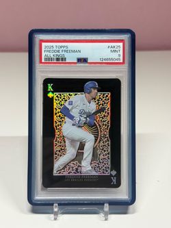 2025 Topps Series 2 Freddie Freeman all kings psa 9