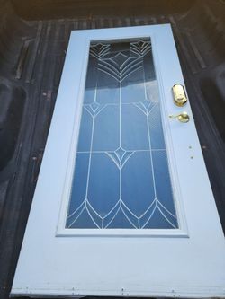 Glass Outside Door