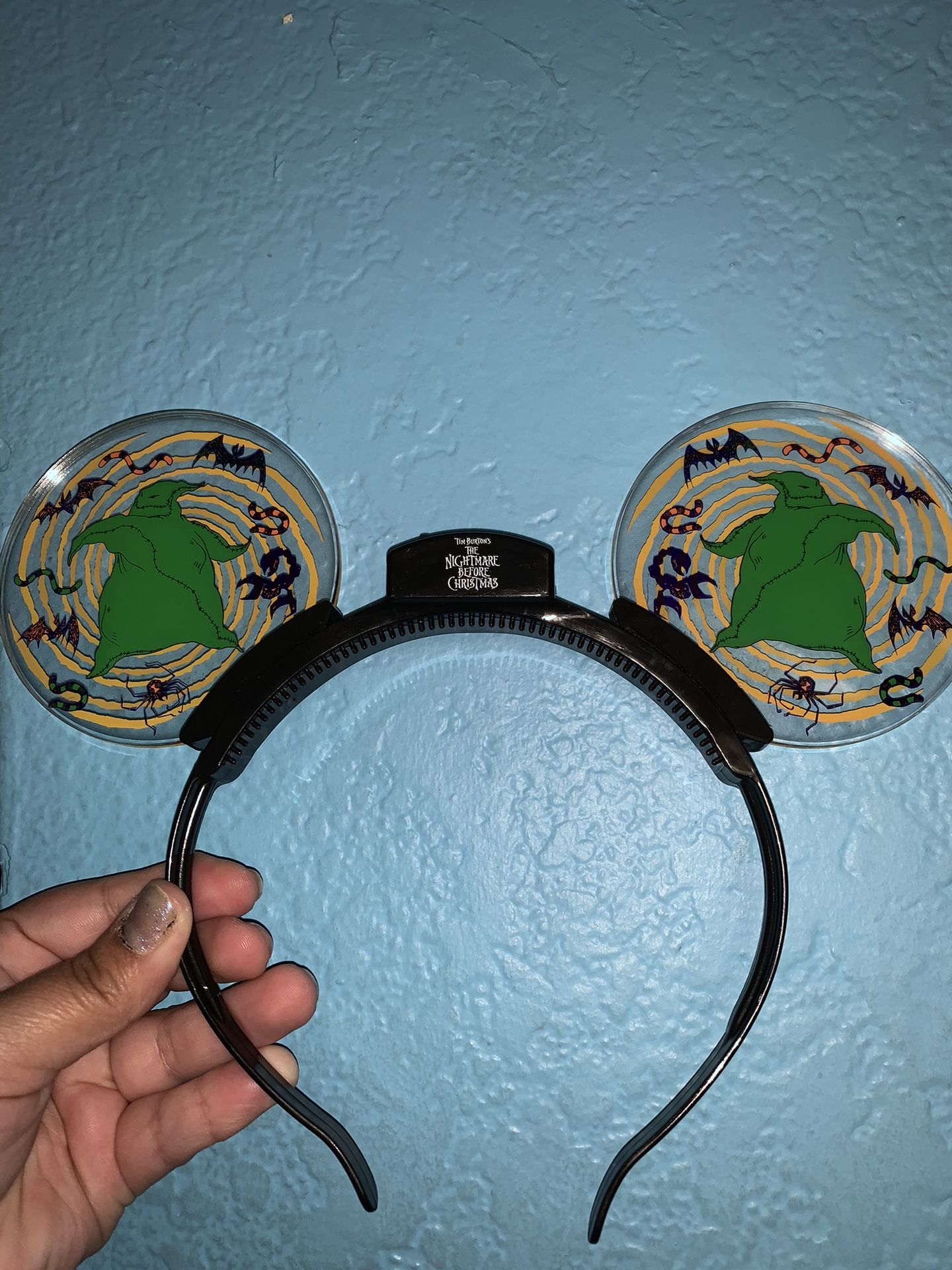 Disney Oogie Boogie NBC light Up Ears